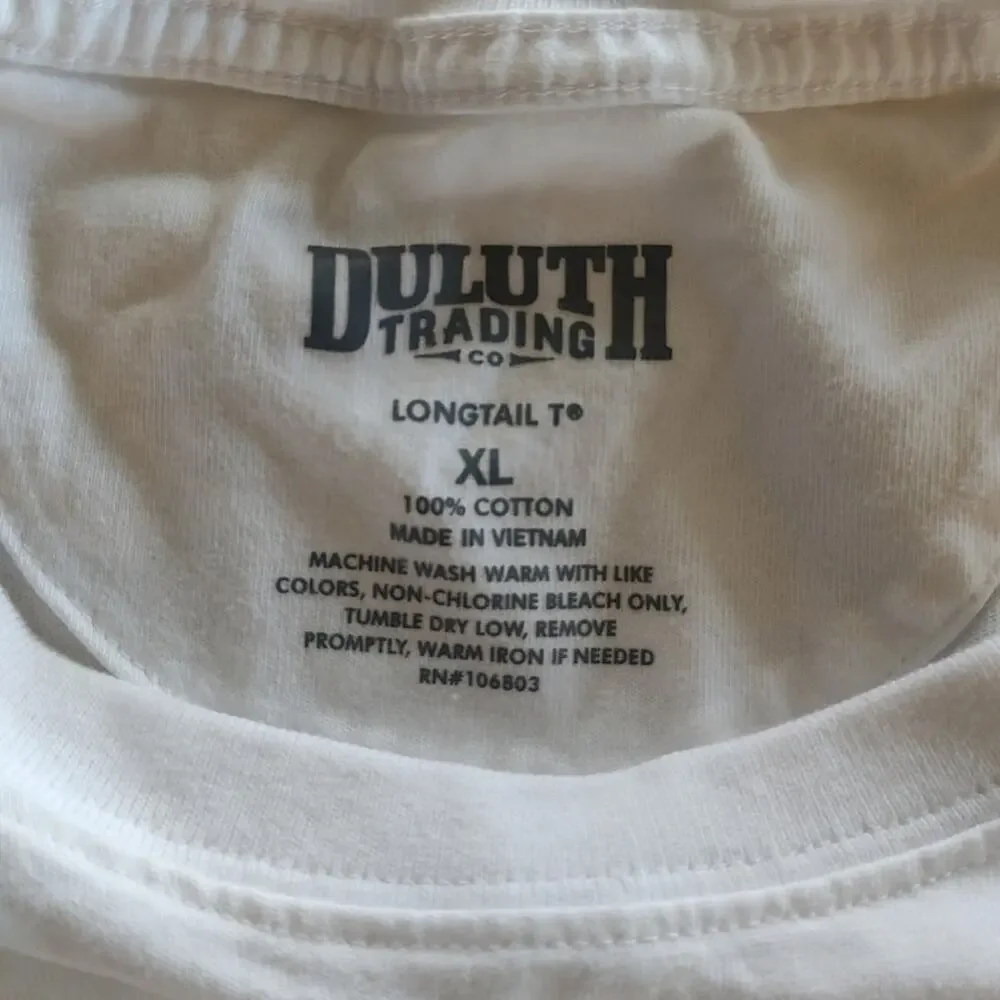 Mens Duluth Sleeveless Long Tailed T shirt 3 XL Shirts